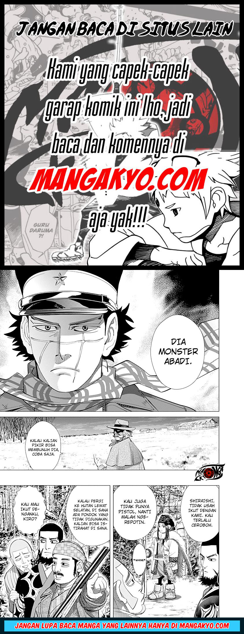 Golden Kamuy Chapter 64 Gambar 9